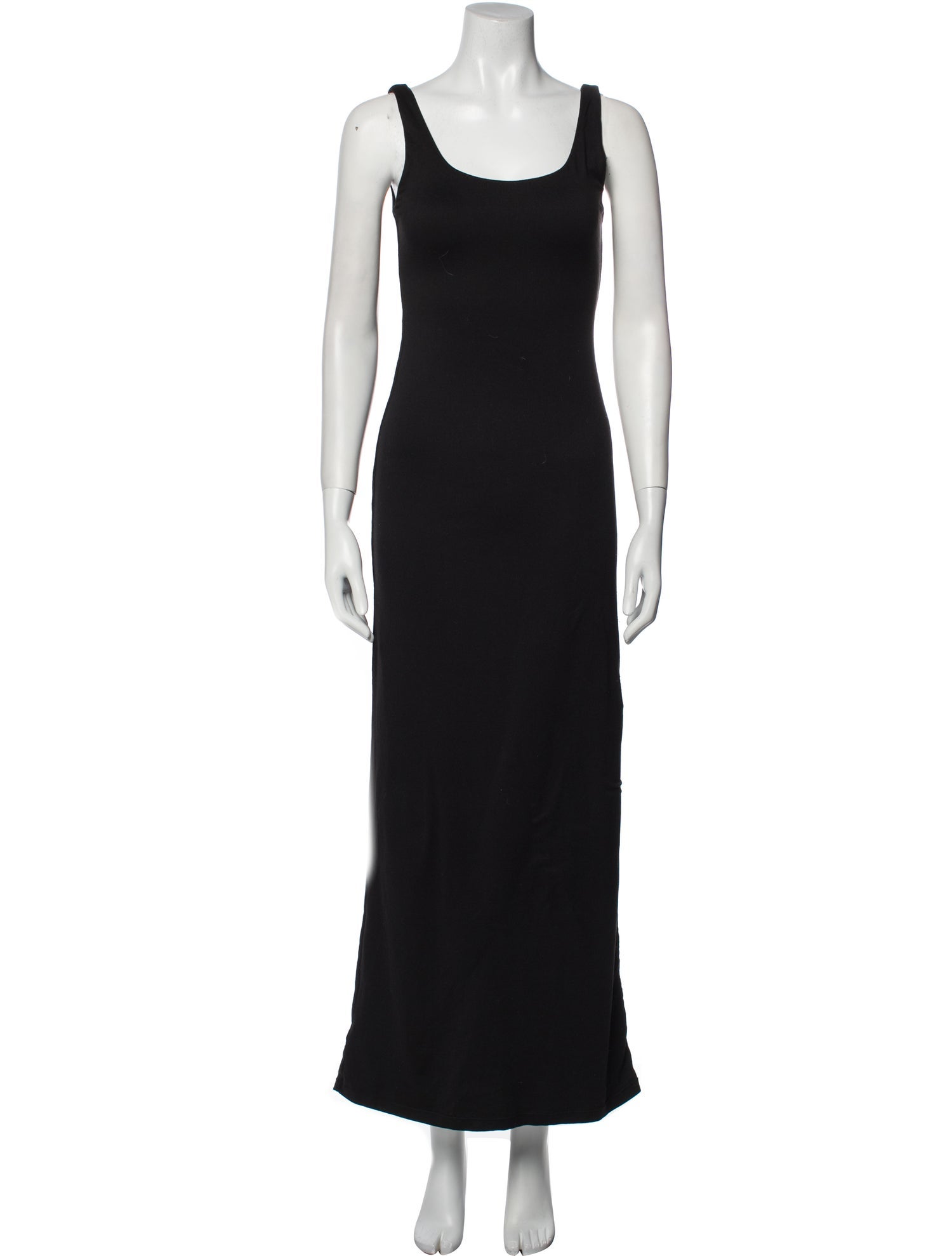 Bumpsuit Scoop Neck Long Dress