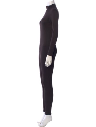 Bumpsuit Mock Neck Jumpsuit