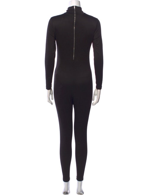 Bumpsuit Mock Neck Jumpsuit