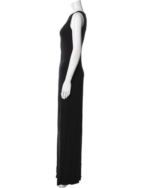 Bumpsuit Scoop Neck Long Dress