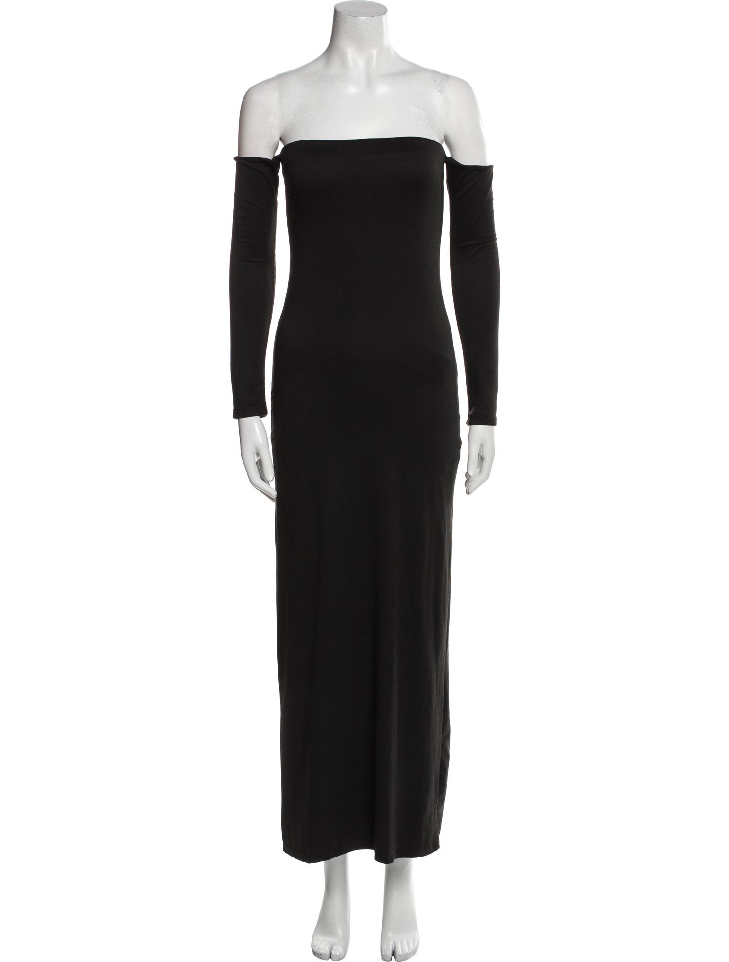 Bumpsuit Off-The-Shoulder Long Dress