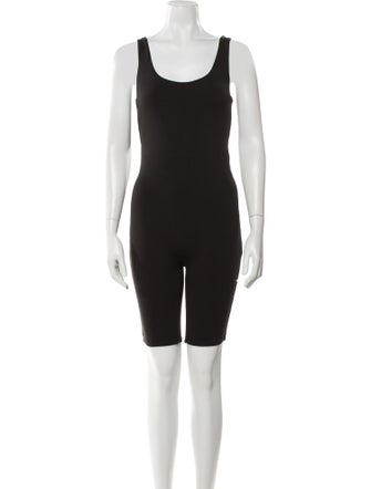 Bumpsuit Scoop Neck Romper