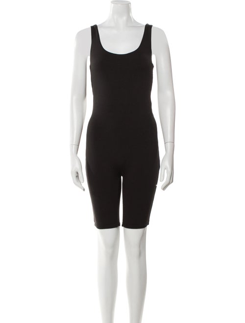 Bumpsuit Scoop Neck Romper