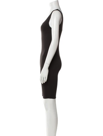 Bumpsuit Scoop Neck Romper