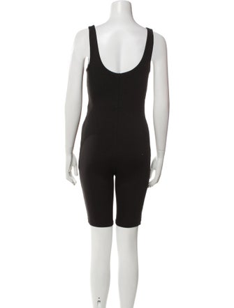 Bumpsuit Scoop Neck Romper