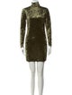 Bumpsuit Turtleneck Mini Dress