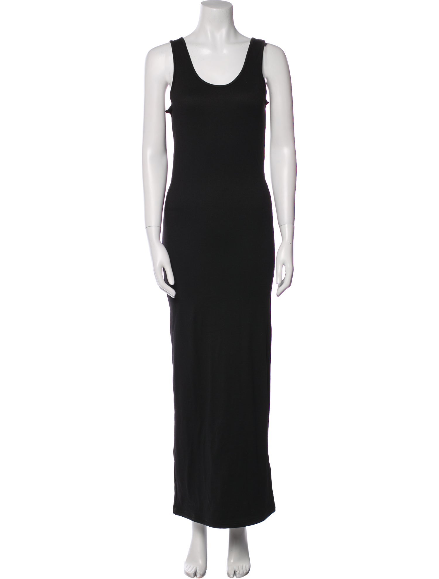 Bumpsuit Scoop Neck Long Dress