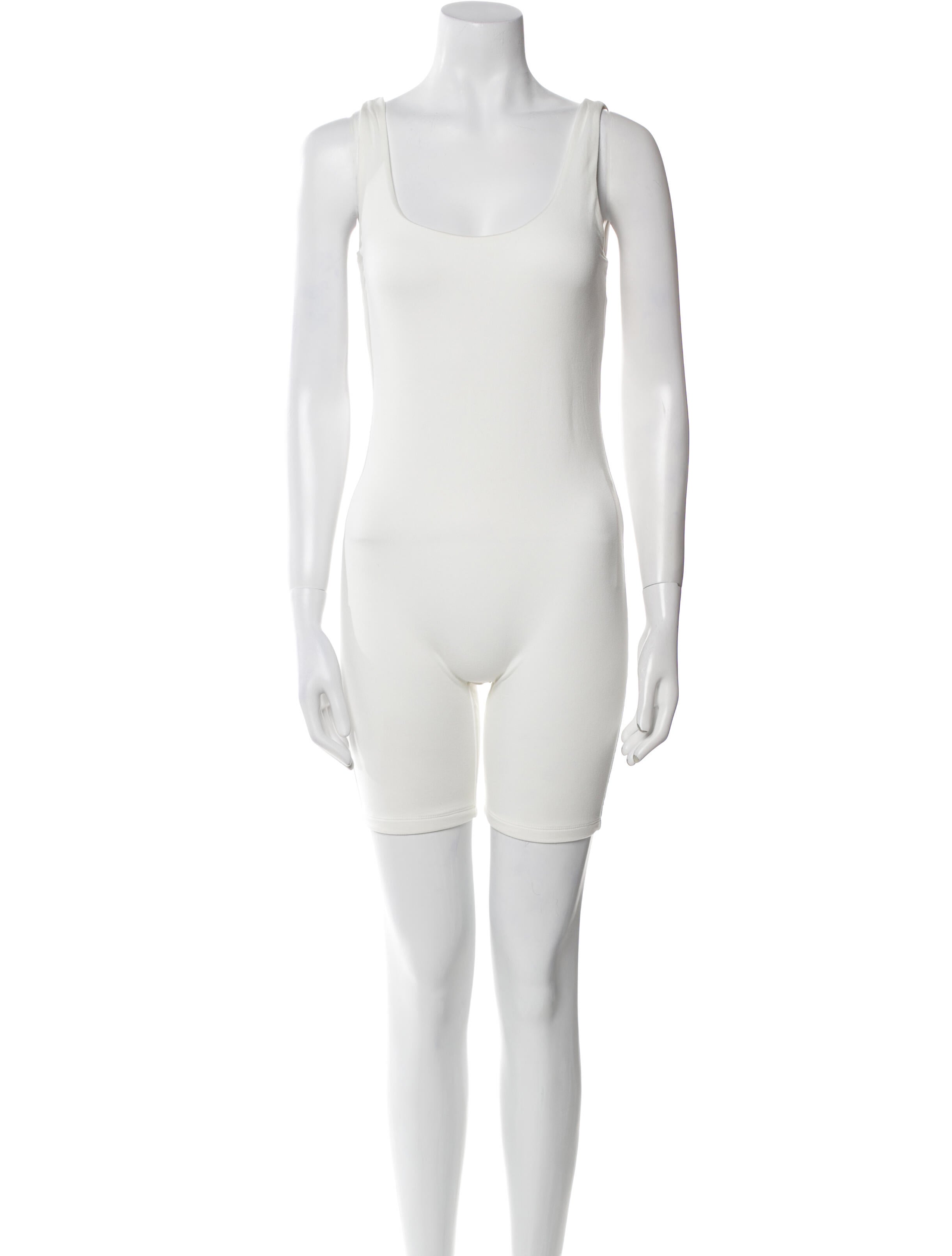 Bumpsuit Square Neckline Romper