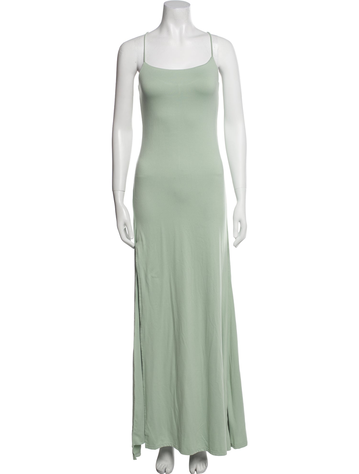 Bumpsuit Square Neckline Long Dress