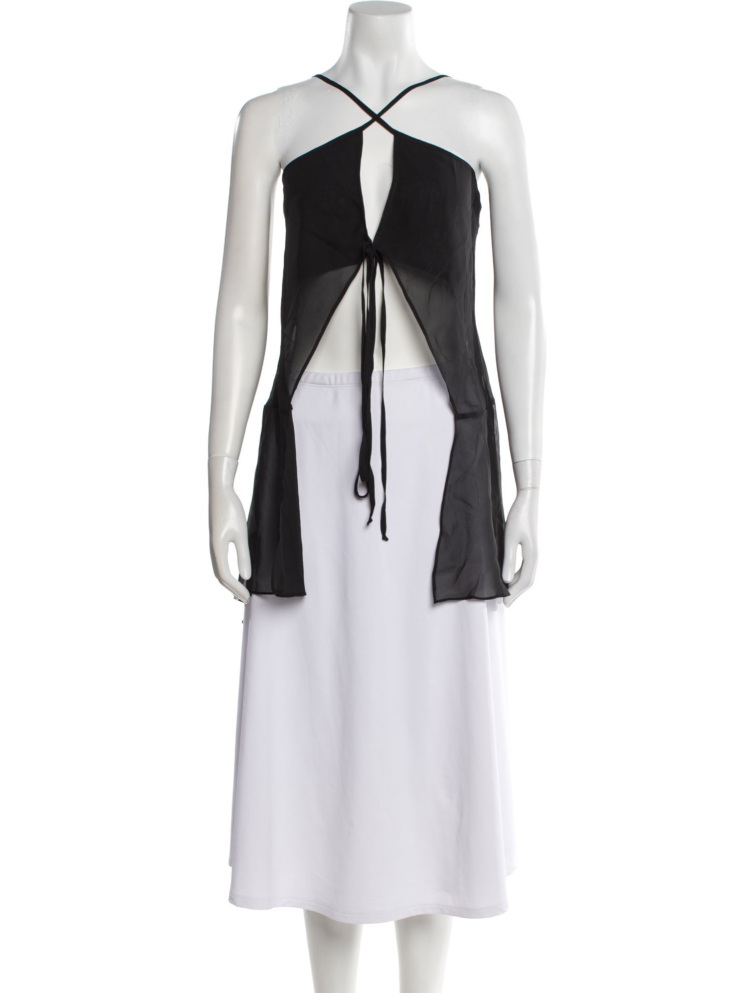 Bumpsuit Halterneck Sleeveless Tunic