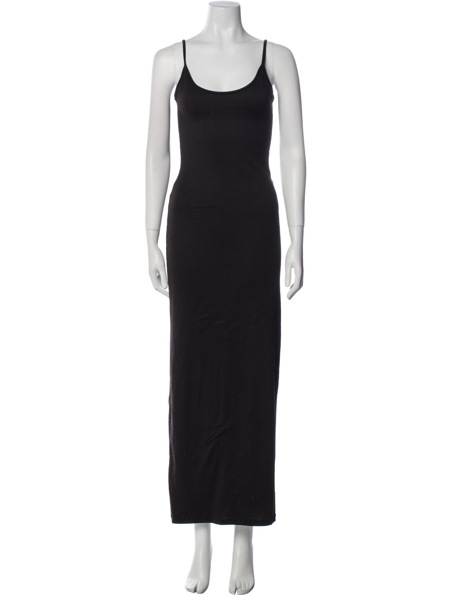 Bumpsuit Scoop Neck Long Dress