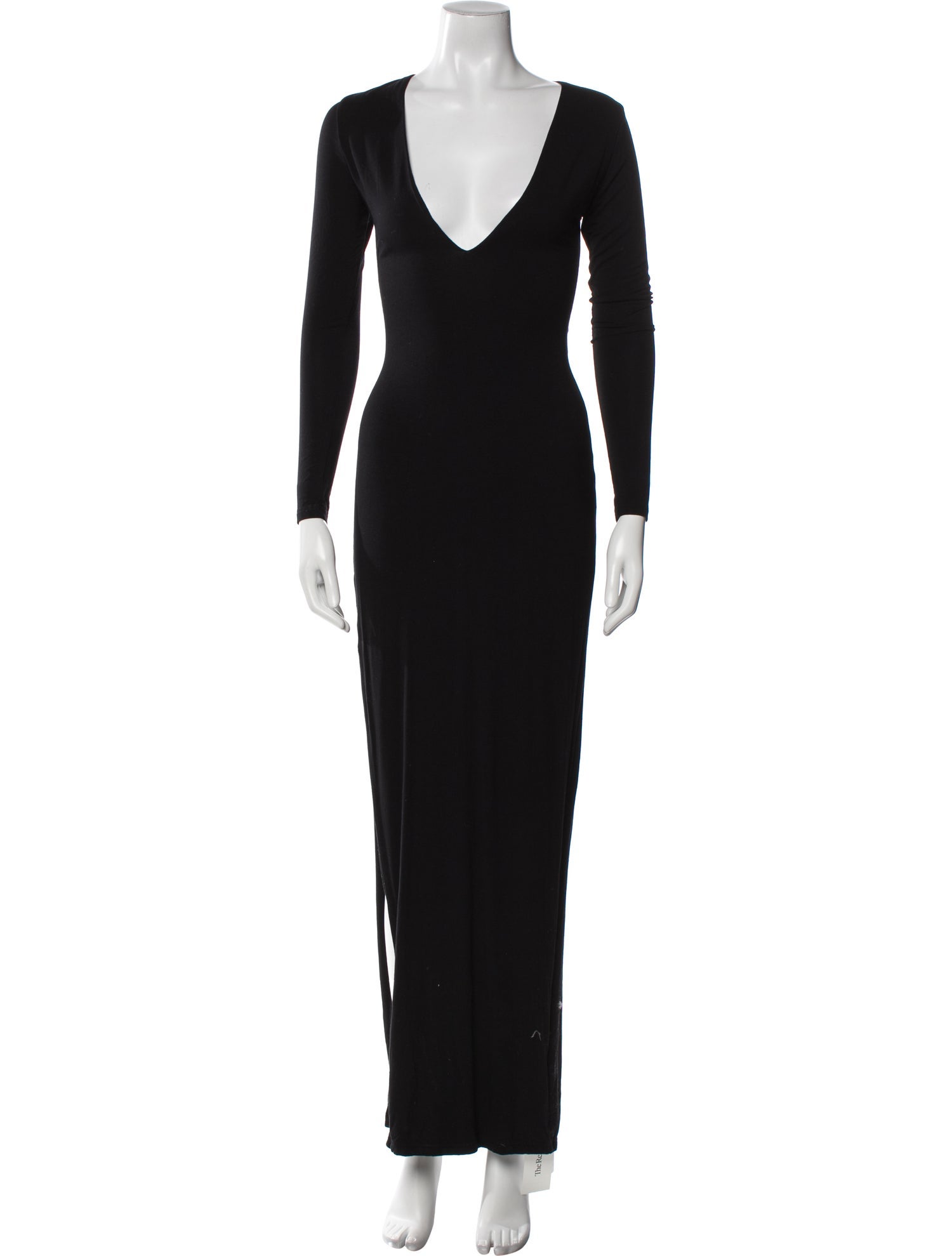 Bumpsuit V-Neck Long Dress