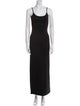 Bumpsuit Scoop Neck Long Dress