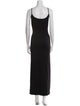 Bumpsuit Scoop Neck Long Dress