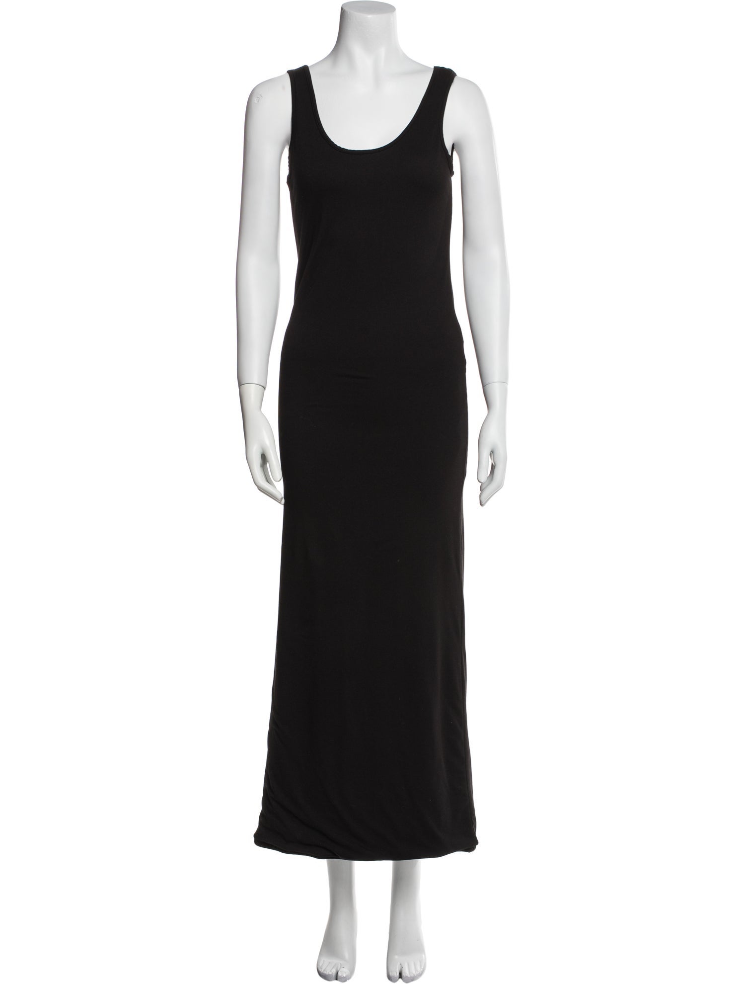 Bumpsuit Scoop Neck Long Dress