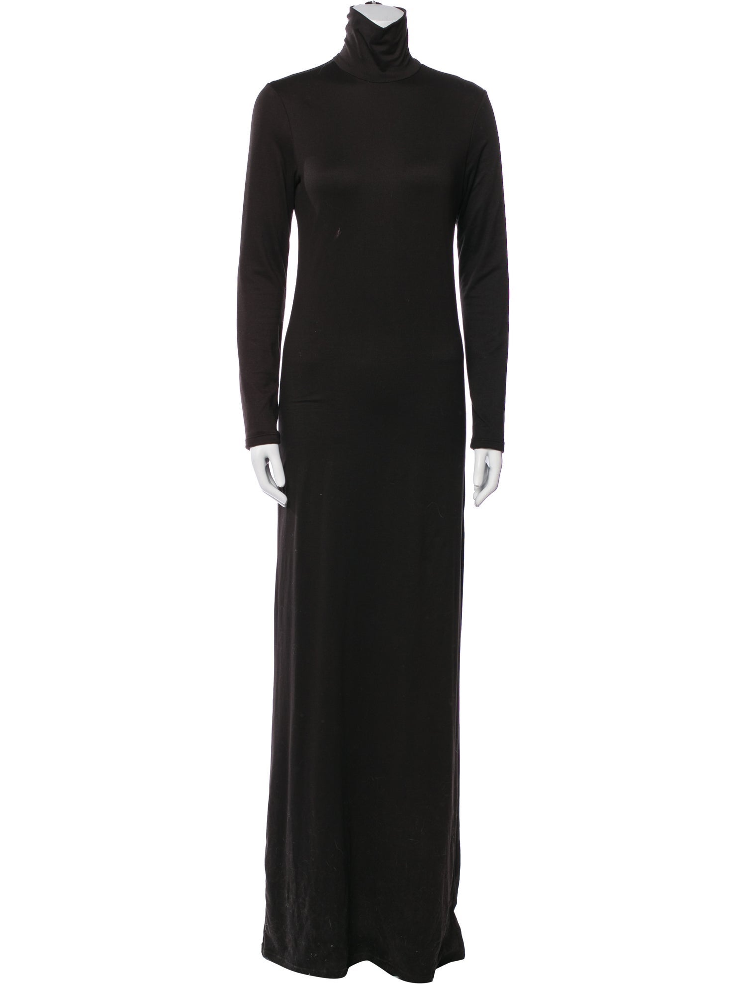 Bumpsuit Turtleneck Long Dress