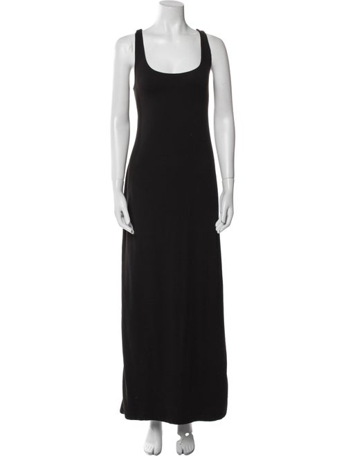 Bumpsuit Scoop Neck Long Dress