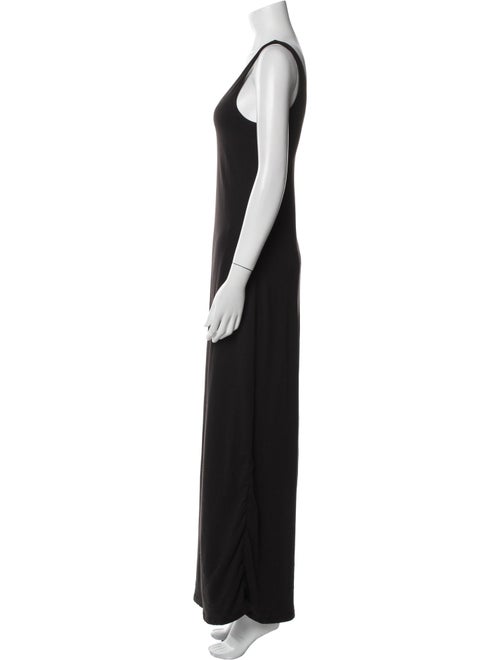 Bumpsuit Scoop Neck Long Dress