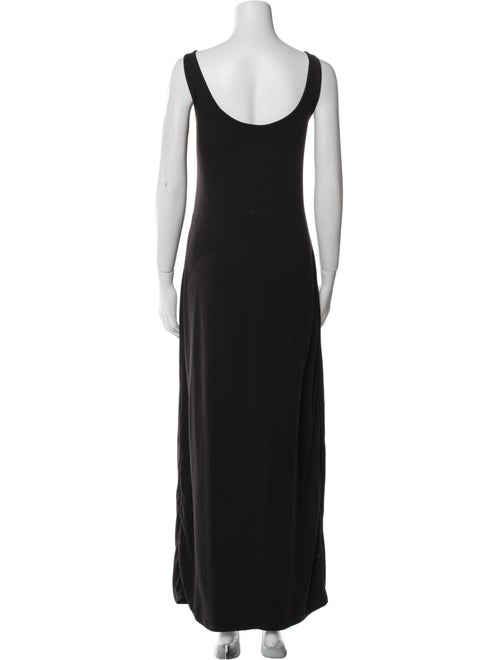 Bumpsuit Scoop Neck Long Dress