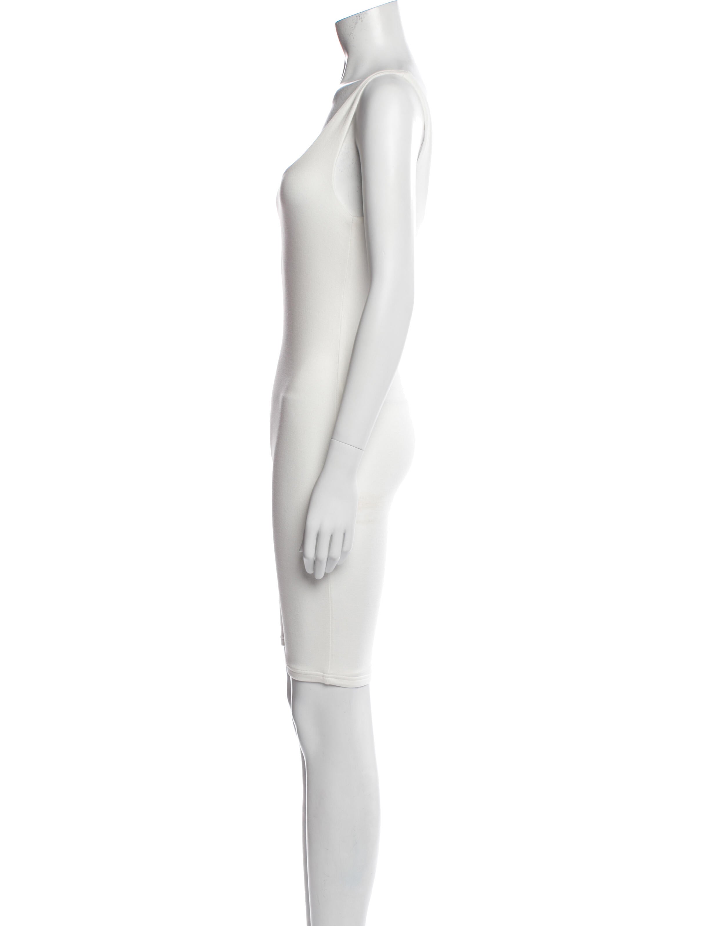 Bumpsuit Scoop Neck Romper