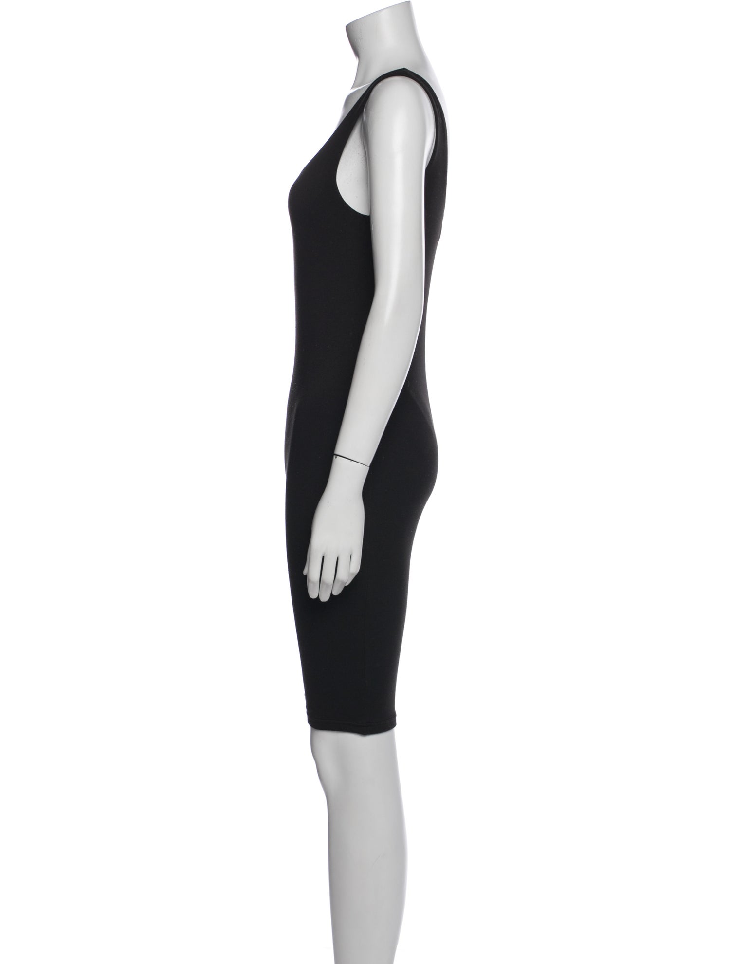 Bumpsuit Scoop Neck Romper