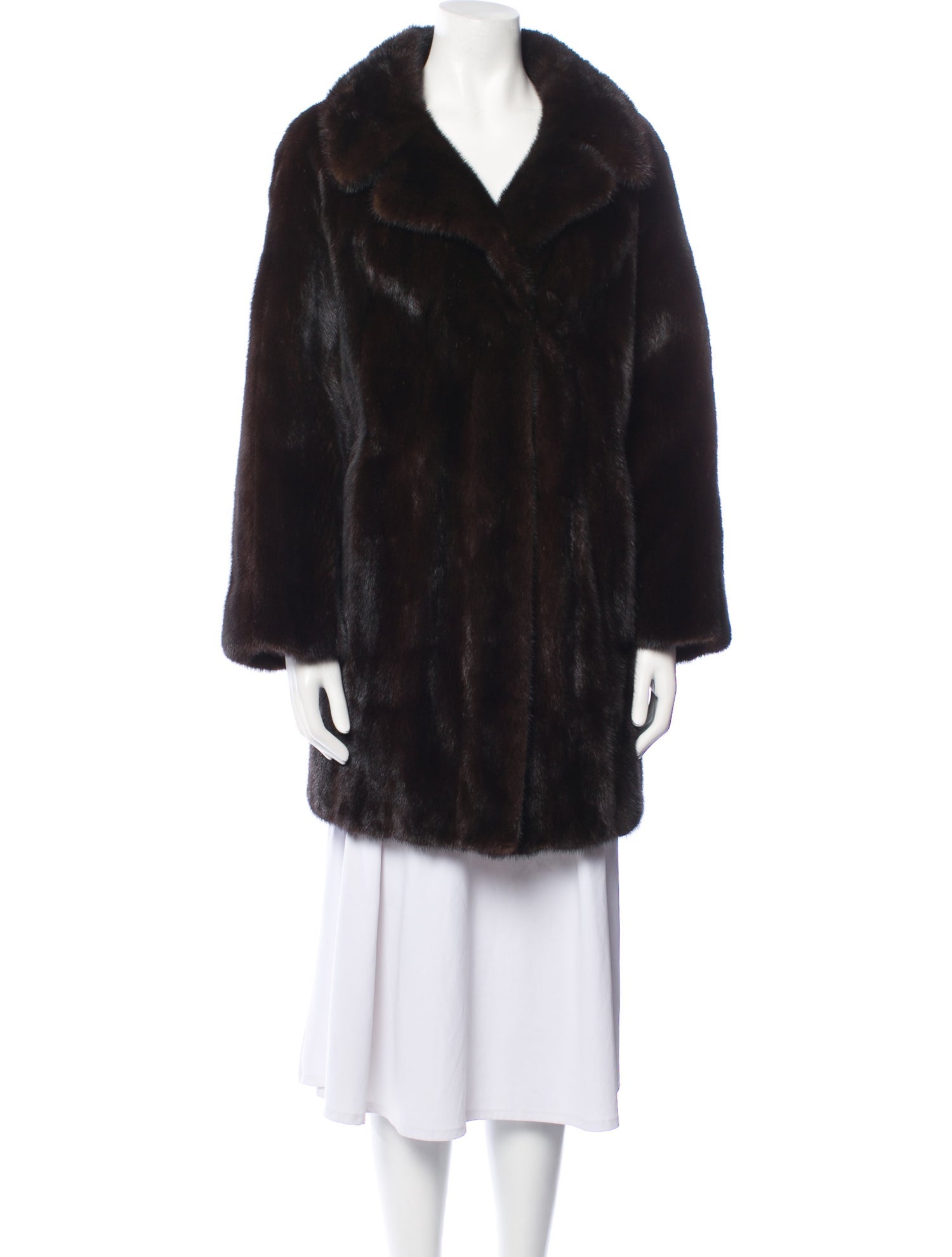 Bullocks Wilshire Faux Fur Coat