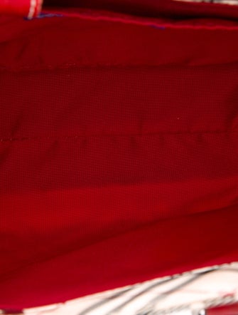 Burberry Blue Label Canvas Top Handle Bag