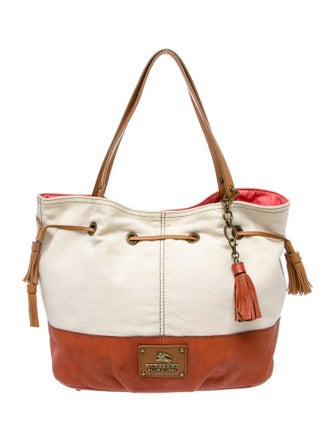 Burberry Blue Label Canvas Tote