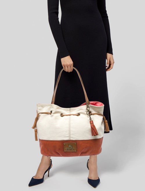 Burberry Blue Label Canvas Tote