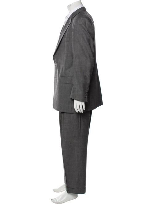 Burberry London Plaid Print Two-Piece Suit