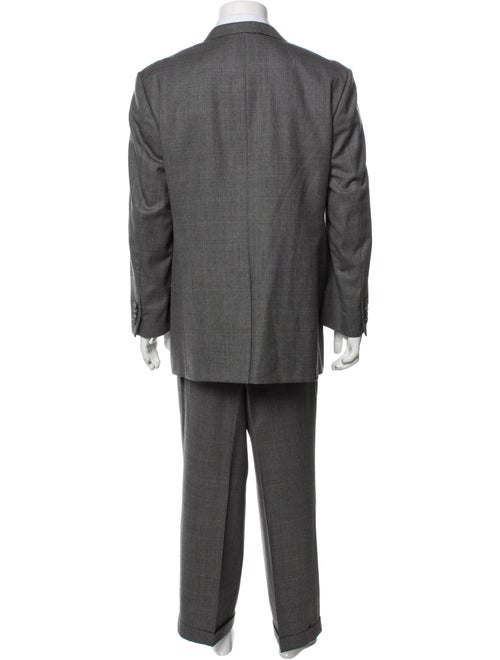 Burberry London Plaid Print Two-Piece Suit