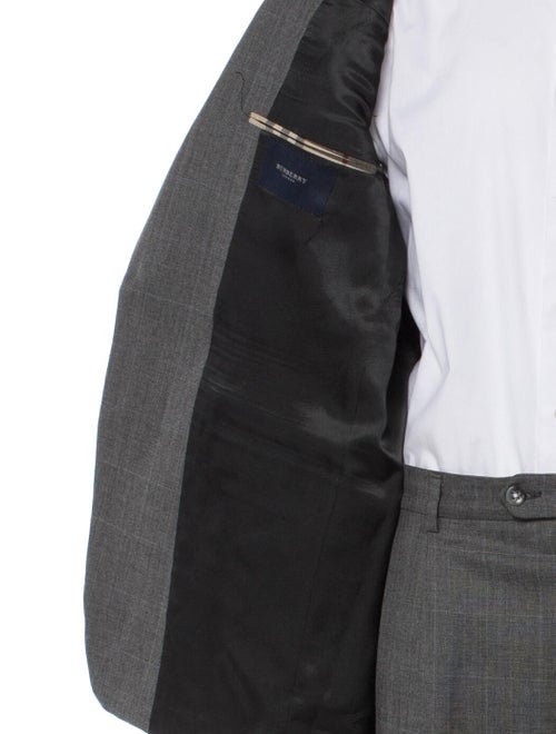 Burberry London Plaid Print Two-Piece Suit