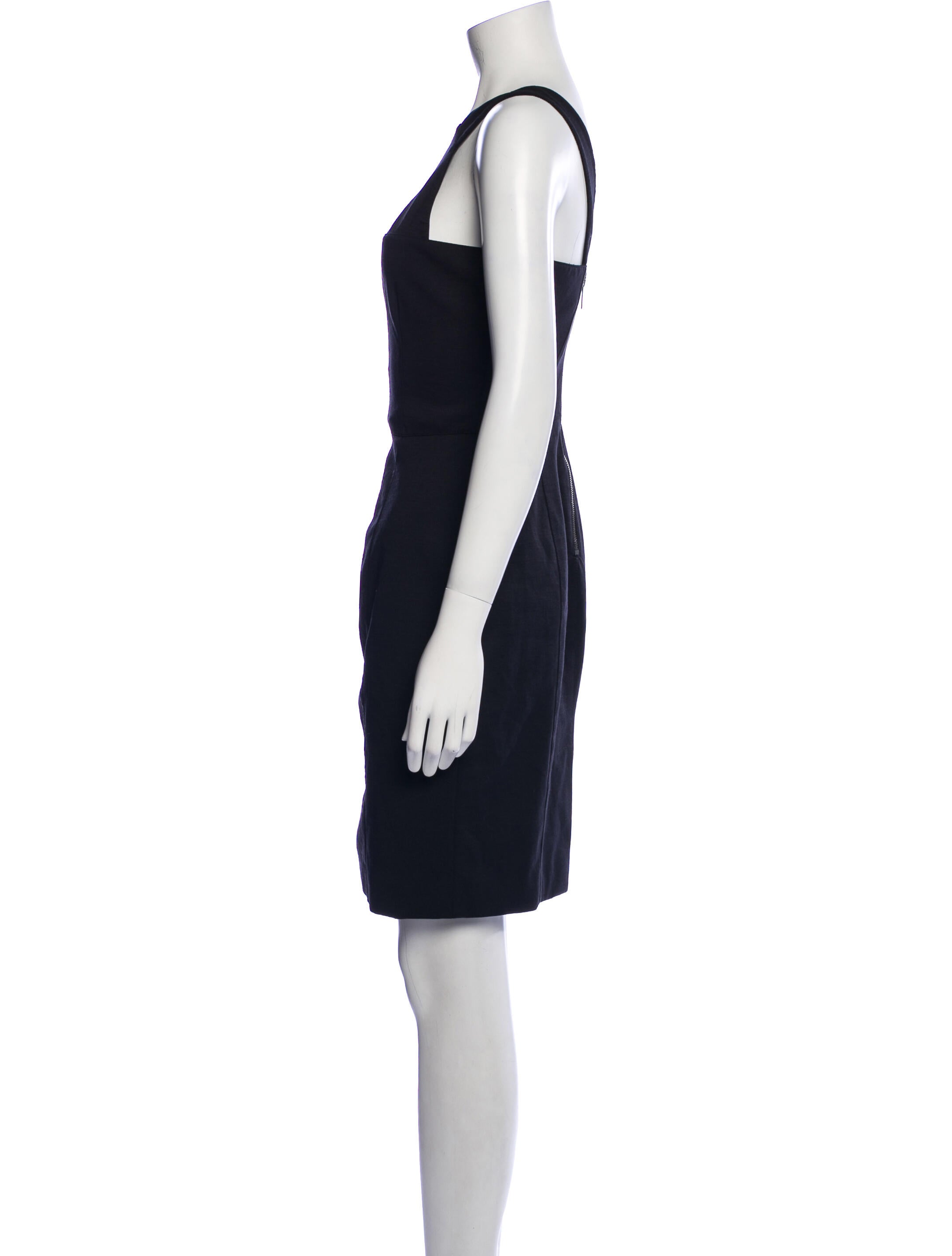 Burberry London Halterneck Knee-Length Dress