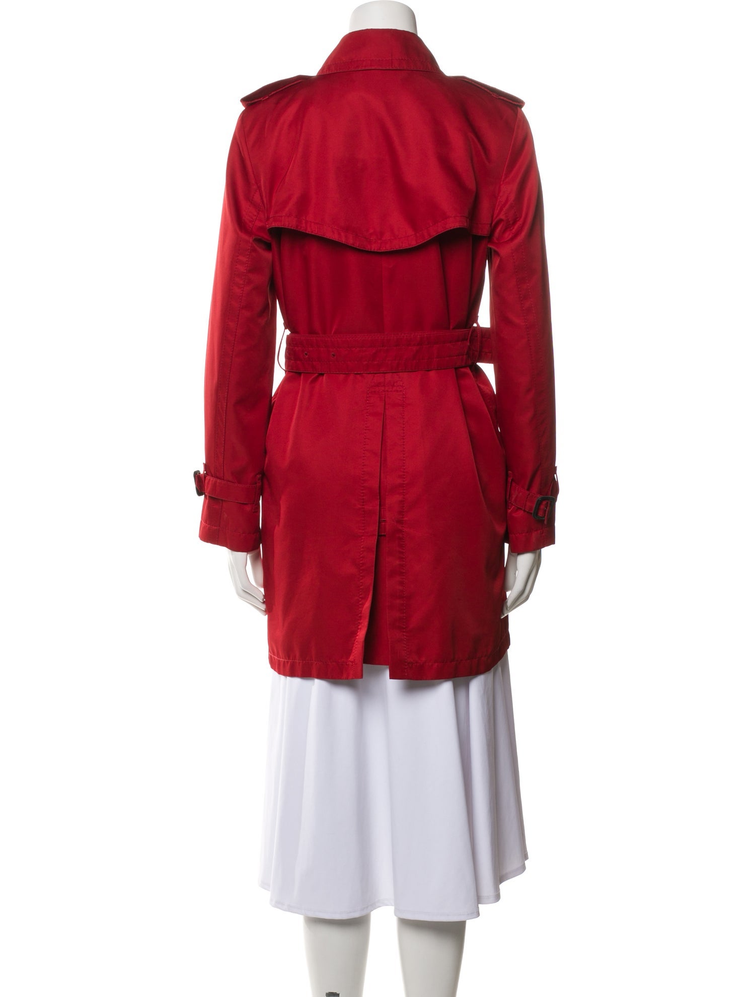 Burberry London Trench Coat - Red Coats, Clothing - WBURL162408