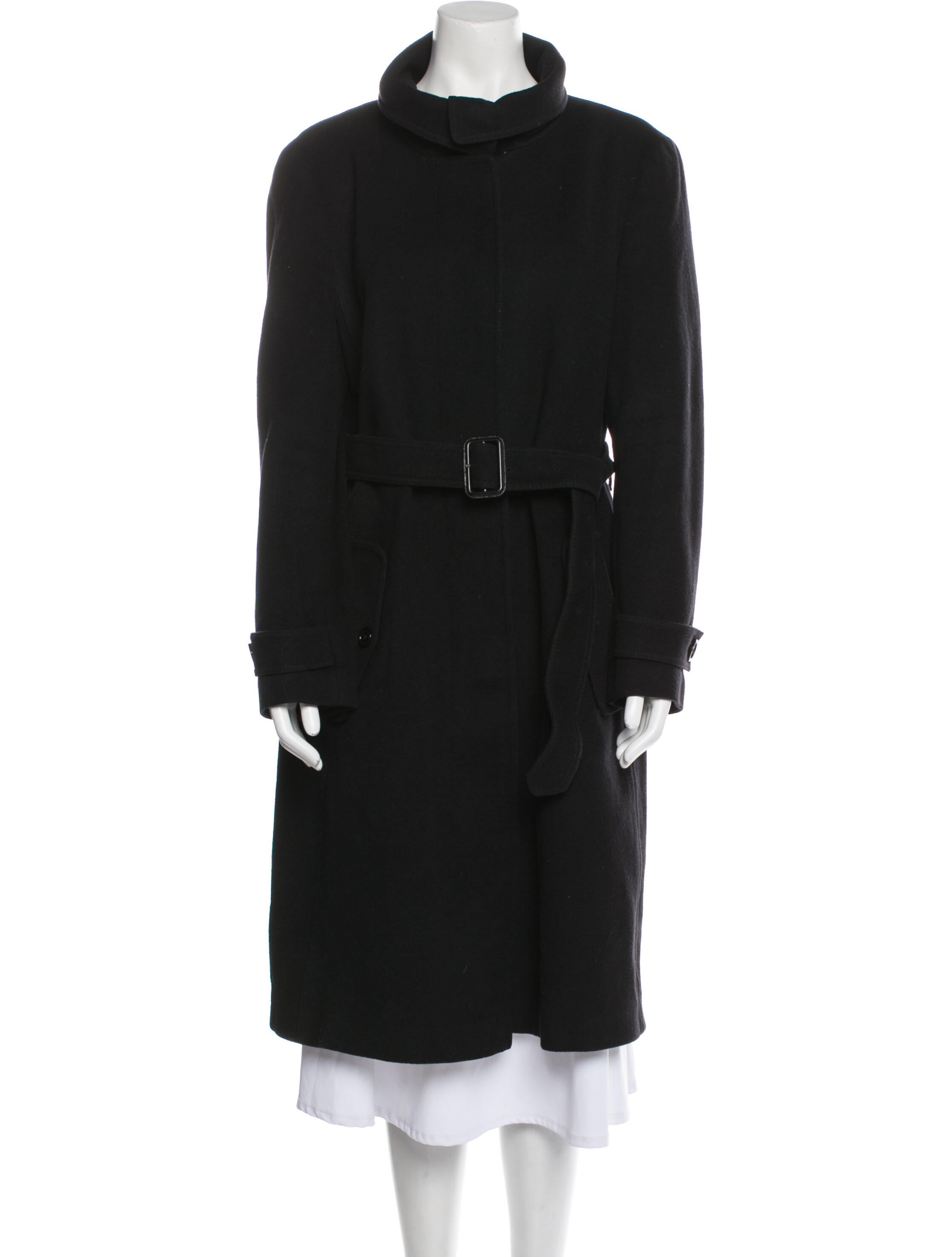 Burberry London Virgin Wool Coat - Black Coats, Clothing