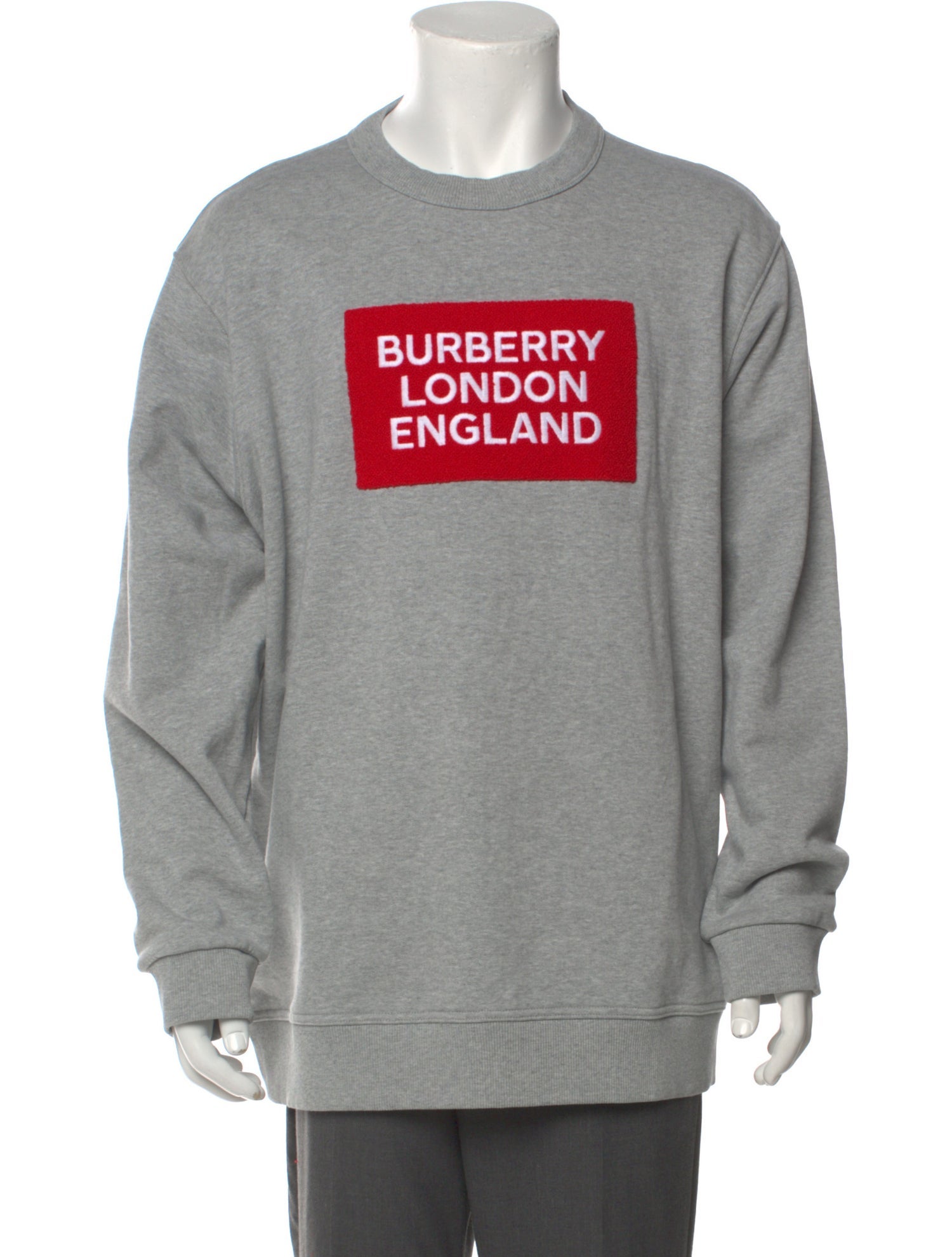 Burberry Graphic Print Crew Neck Sweatshirt