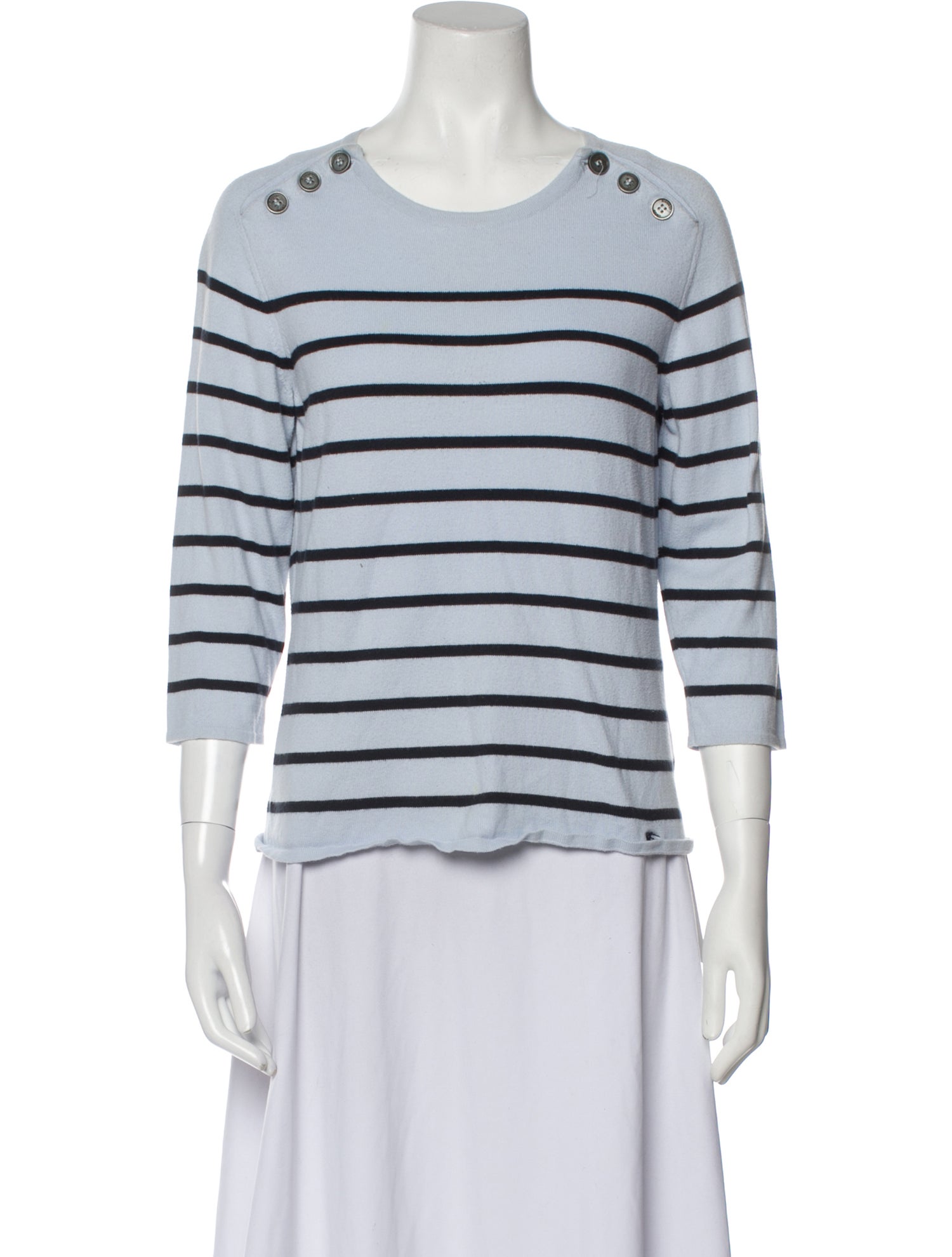 BURBERRY 26S SHORT-SLEEVE SWEATER 393