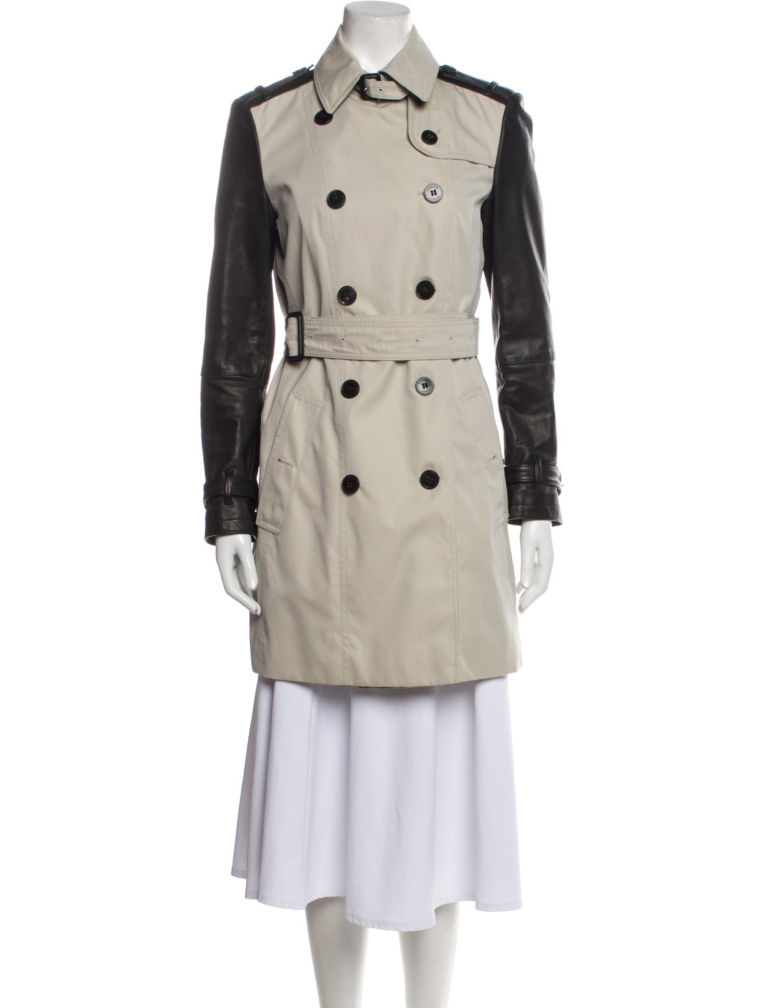 Burberry's BURBERRY LONDON trench coat, women's size XS polyester navy blue type Vintage Second Hand main image 1