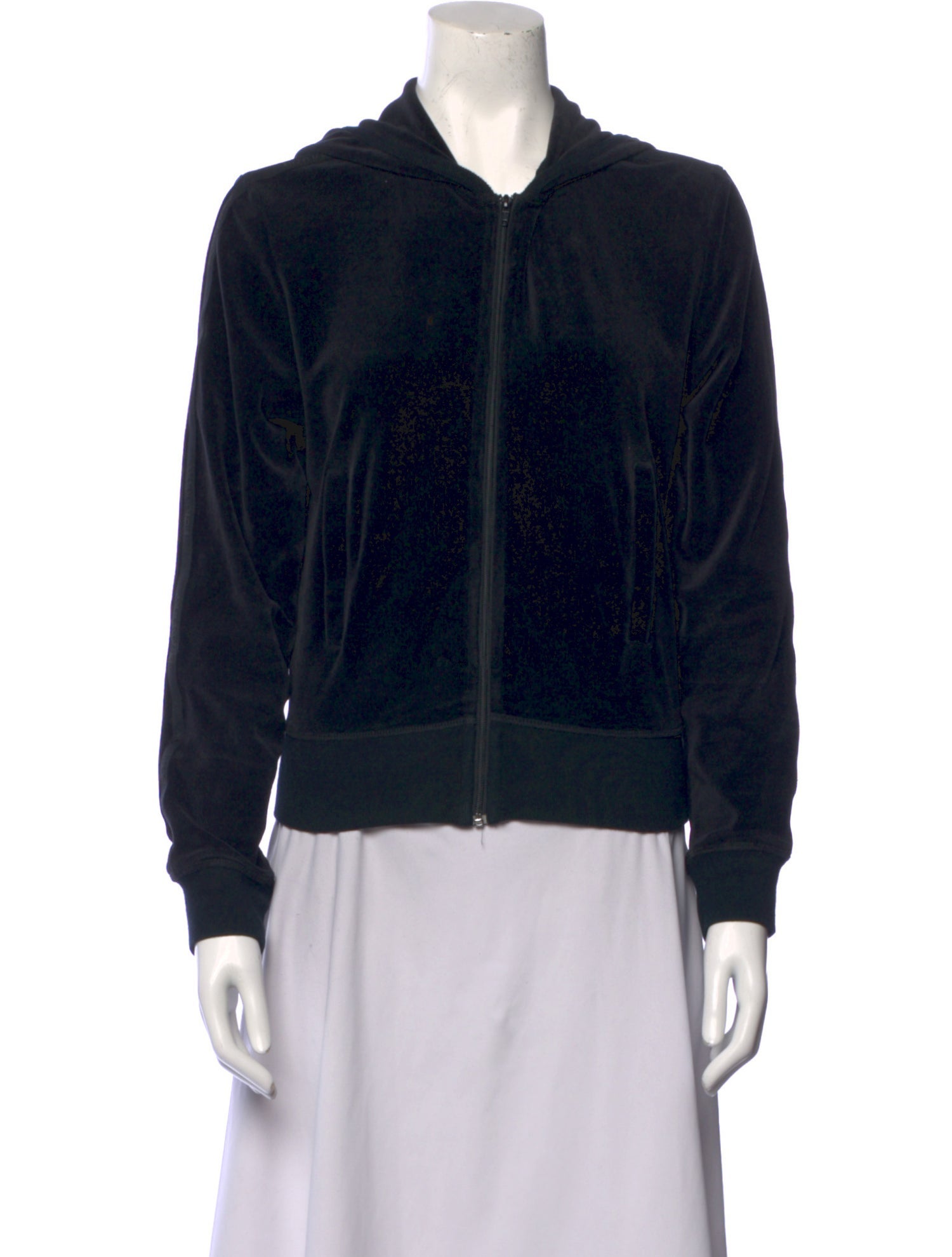 Burberry London Velour Bomber Jacket