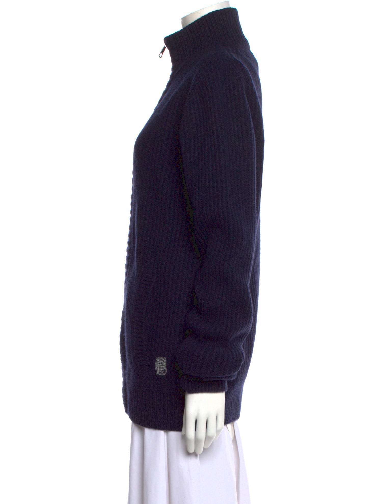 Burberry London Wool Mock Neck Sweater