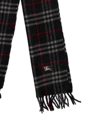 Burberry London Lambswool Striped Scarf