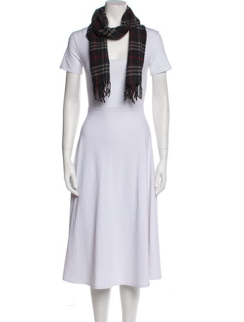 Burberry London Lambswool Striped Scarf