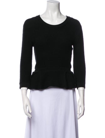 Burberry London Scoop Neck Sweater