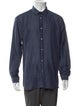 Burberry London Polka Dot Print Long Sleeve Dress Shirt