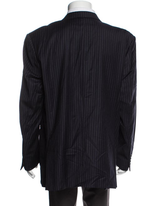 Burberry London Wool Striped Blazer