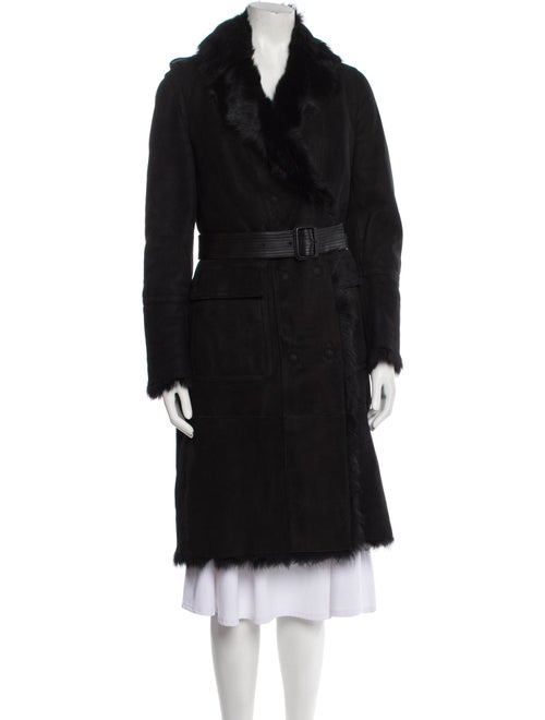 Burberry London Shearling Fur Coat