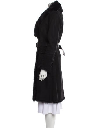 Burberry London Shearling Fur Coat