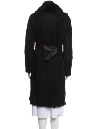 Burberry London Shearling Fur Coat