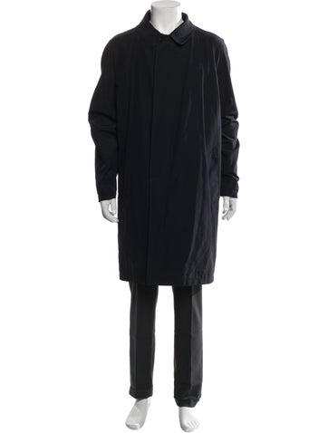 Burberry London Outerwear Wool Trench Coat XL