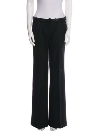 Burberry London Wool Wide Leg Pants